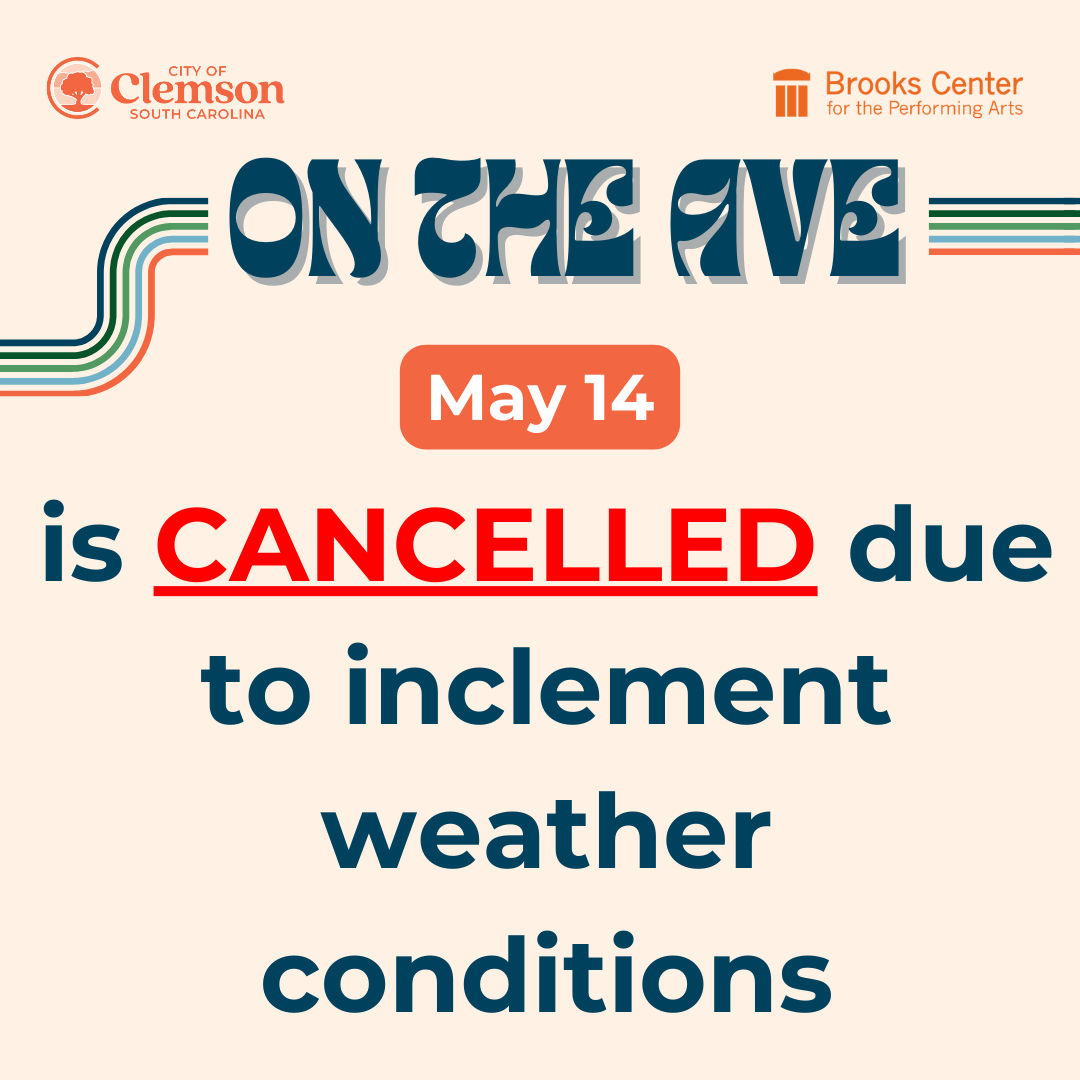 May 14th On the Ave Cancelled
